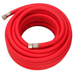 Draper 31731 High Visibility Hybrid Air Hose, 15m x 10mm, 1/4" BSP, Red