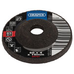Draper 94791 DPC Metal Grinding Disc, 50 x 4 x 10mm