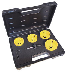 CK Tools 424046 Hole Saw Kit For Downlighters 6 Piece