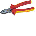 CK Tools 431019 RedLine VDE Side Cutters With Wire Stripping Notches 160mm