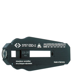 CK Tools T3757ESD 2 ESD Precision Wire Stripper - Adjustable 0.25 - 0.80mm