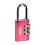 Kasp K10530PIND Aluminium Combination Padlock 30mm Pink