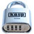 Kasp K11750D Heavy Duty Combination Padlock - 50mm