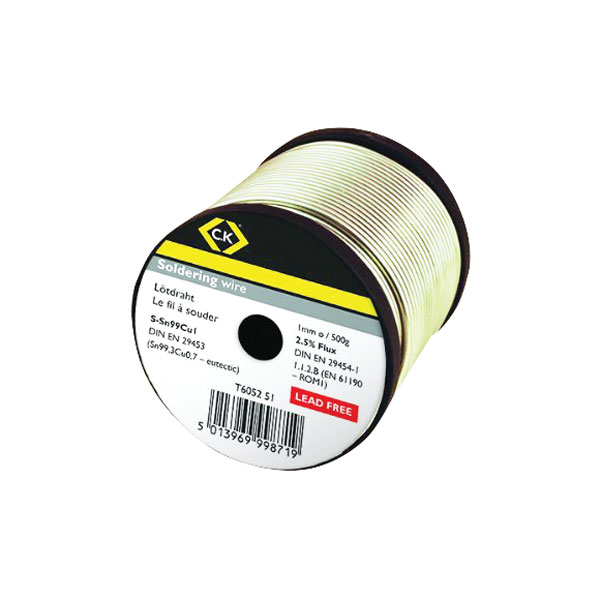  T6052 51 Soldering Wire 1mm x 500g Reel