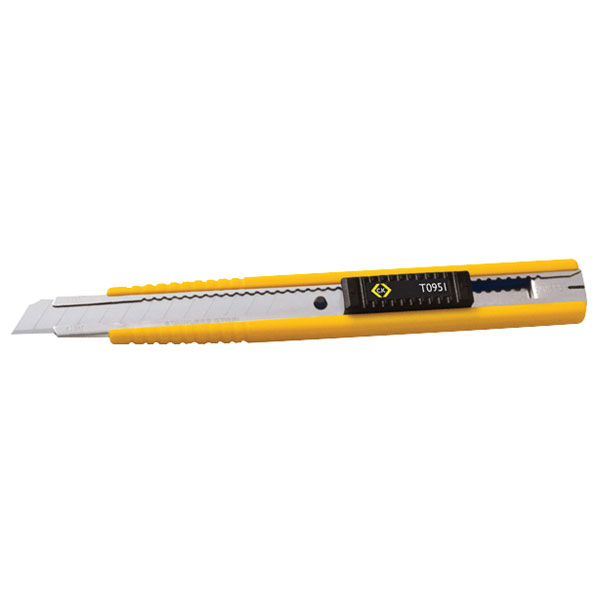 CK Tools T0951 Trimming Knife - Snap-Off 9mm