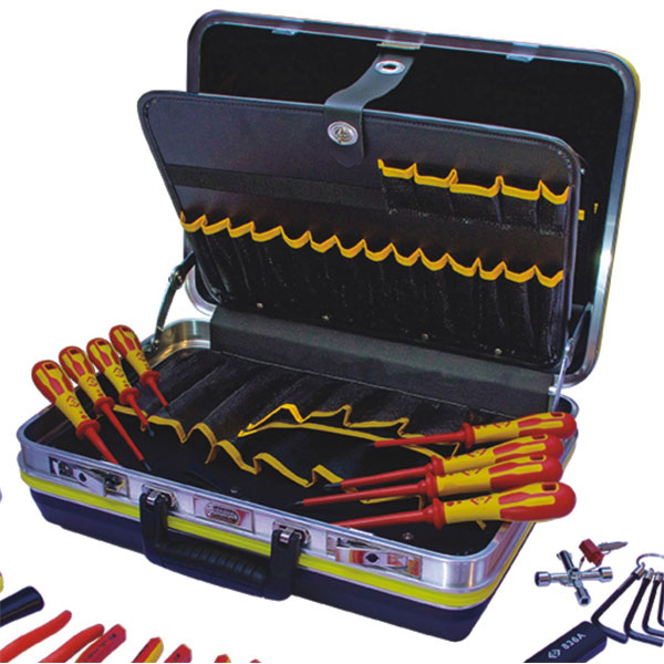 CK Tools T1641 Electrician's Service Case 26 Piece Rapid Online
