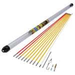 CK Tools T5421 MightyRod PRO Cable Rod Standard Set 10m