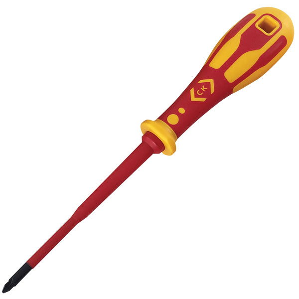 CK Tools T49242-2 Dextro VDE Slim Screwdriver PH2 x 125 mm