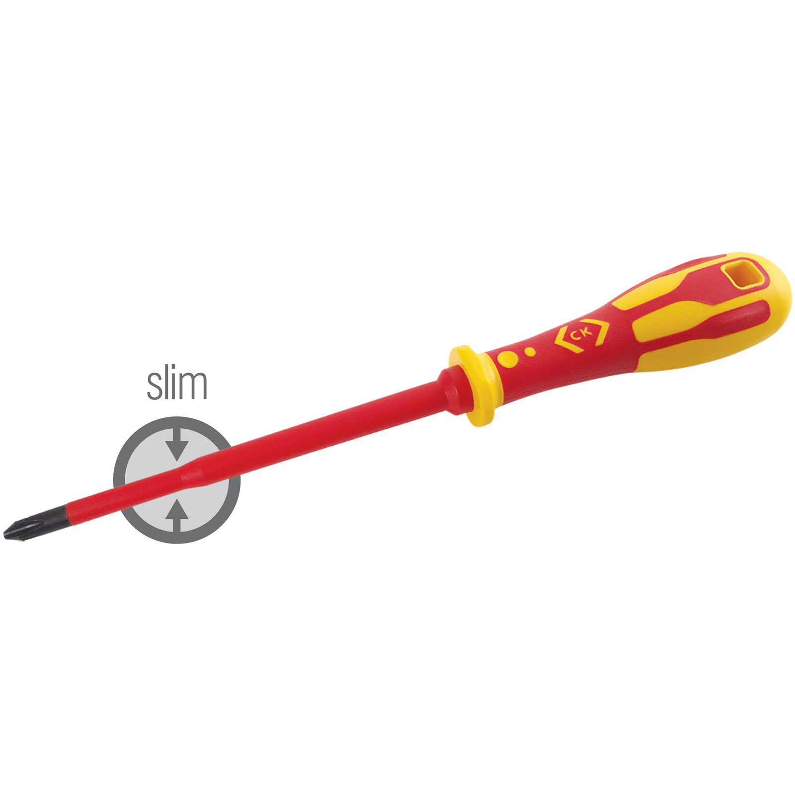 CK Tools T49283PD DextroVDE Glo Phosphorescent Slim Screwdriver Set/5