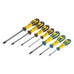 CK Tools T49163D Dextro Screwdriver Slotted & PZD Set Of 7
