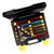 CK Tools T4659 Socket & Spanner Set, 3/8, colour coded, 12-pcs