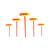 CK Tools T4422 SET Insulated T-handle Hex Key Set, 5-pcs
