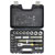 CK Tools T4662 Socket Set, 1/2, 24 pcs