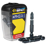 CK Tools T4560 PH2LD10 Blue Steel Impact Screwdriver Bit 50mm PH2 Box of 10