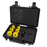 CK Tools T3219 Vorteck Pro Cobalt QC Sheet Steel Hole Saw Set