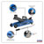 Sealey 1020LEB Trolley Jack 2tonne Low Entry Short Chassis - Blue