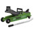 Sealey 1020LEHV Trolley Jack 2tonne Low Entry Short Chassis - Hi-Vis Green