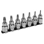 Sealey AK62263 TRX-Star* Socket Bit Set Lock-On™ 7pc 3/8Sq Drive