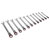 Sealey AK63942 Flexi-Head Ratchet Combination Spanner Set 12pc Metric