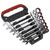 Sealey AK63943 Flexi-Head Ratchet Combination Spanner Set 7pc Metric