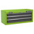 Sealey AP22309BBHV Mid-Box 3 Drawer with Ball Bearing Slides - Green/Grey