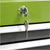 Sealey AP22309BBHV Mid-Box 3 Drawer with Ball Bearing Slides - Green/Grey