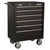 Sealey AP22BSTACK Topchest, Mid-Box & Rollcab 14 Drawer Stack - Black