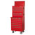 Sealey AP22STACK Topchest, Mid-Box & Rollcab 14 Drawer Stack - Red
