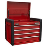 Sealey AP3401 Topchest 4 Drawer with Ball Bearing Slides