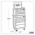 Sealey AP3410STACK Topchest 4 Drawer & Rollcab 6 Drawer Combination