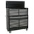Sealey AP52COMBO2 Tool Chest Combination 23 Drawer + Ball Bearing Slides - Black