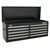 Sealey AP52COMBO2 Tool Chest Combination 23 Drawer + Ball Bearing Slides - Black