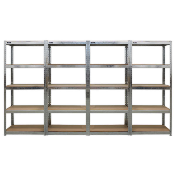 Sealey AP6150GSCOMBO Racking Unit 5 Shelf 150kg Capacity Per Level...