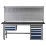 Sealey API1500COMB02 1.5m Complete Industrial Workstation & Cabinet Combo