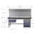 Sealey API1500COMB02 1.5m Complete Industrial Workstation & Cabinet Combo