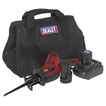 Sealey CP1208KIT Cordless Reciprocating Saw 12V - 2 Batteries