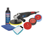 Sealey CPK03 Ø180mm Pro Electric Polisher Kit 1100W/230V