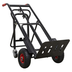 Sealey CST989HD Heavy-Duty 3-in-1 Sack Truck with PU Tyres 300kg Capacity