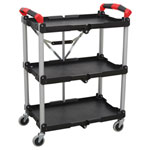 Sealey CX314 Folding Workshop Trolley 3-Level