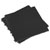 Sealey FT3B Polypropylene Floor Tile 400 x 400mm - Black Treadplate - Pack of 9