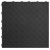 Sealey FT3B Polypropylene Floor Tile 400 x 400mm - Black Treadplate - Pack of 9