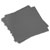 Sealey FT3G Polypropylene Floor Tile 400 x 400mm - Grey Treadplate - Pack of 9