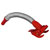 Sealey JC20P/S Flexible Pouring Spout for JC5M, JC10, JC20 - Red
