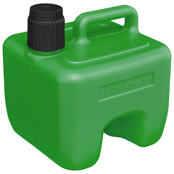 Sealey JC3G Stackable Fuel Can 3L - Green