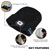 Sealey LED185W Beanie Hat 4 SMD LED USB Rechargeable with Wireless Headphones