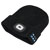 Sealey LED185W Beanie Hat 4 SMD LED USB Rechargeable with Wireless Headphones