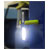 Sealey LED318G Rechargeable Inspection Lamp Green 5W COB + 3W LED + Power Bank