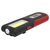 Sealey LED318R Rechargeable Inspection Lamp Red 5W COB + 3W LED + Power Bank