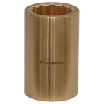 Sealey NS050 Socket 17mm 1/2Sq Drive Non-Sparking WallDrive®