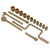 Sealey NS124 Socket Set 17pc 1/2Sq Drive Non-Sparking